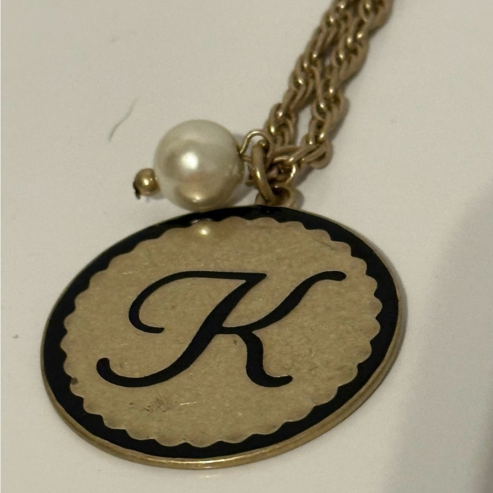 Plunder Design Caline Monogram Initial Letter K N… - image 2